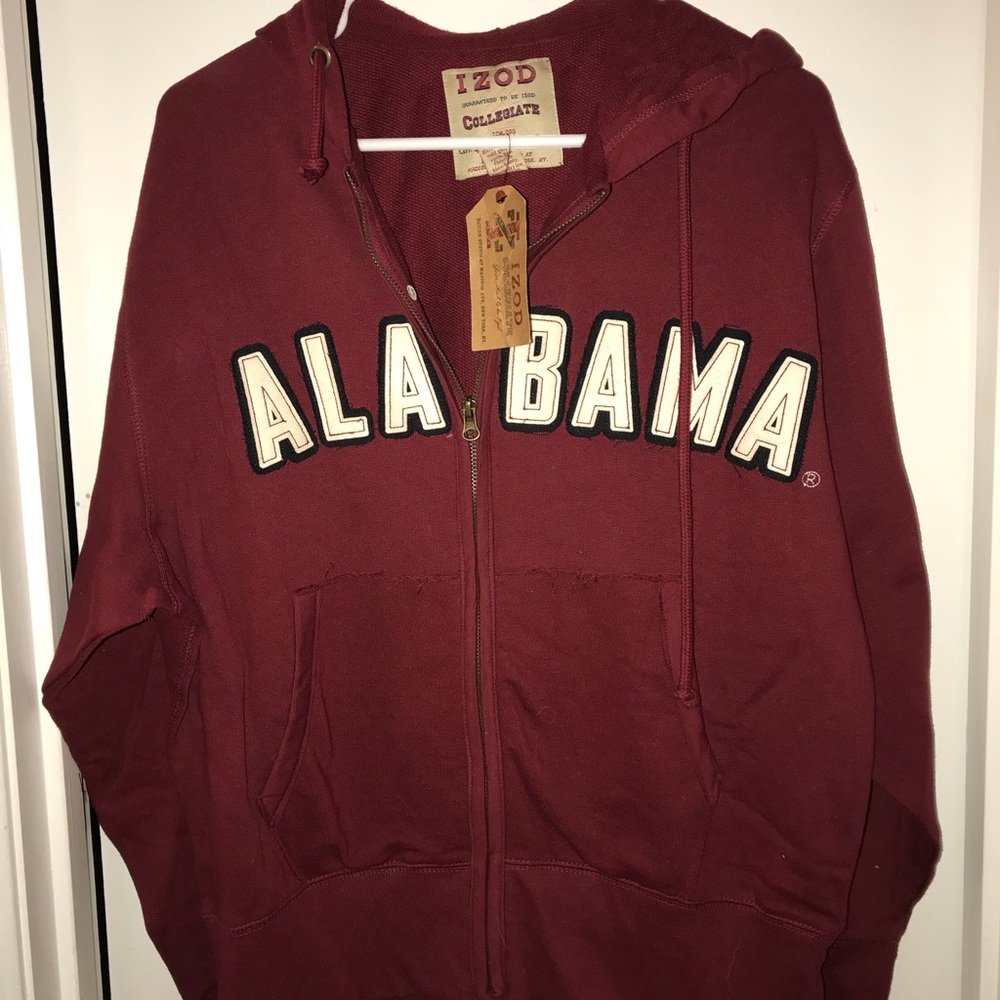 IZOD Alabama zipped hoodie